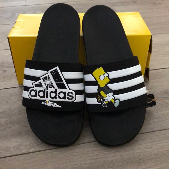 Adidas X The Simpsons Slides - Picture 3 of 5